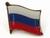 Die-struck Pin with soft enamel and epoxy coating